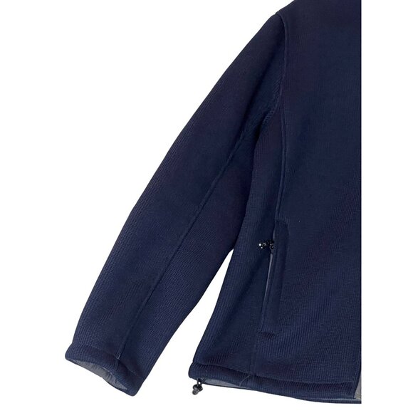 Gerry Navy Full-Zip Fleece Jacket L Men's 100% Polyester Warm & Cozy Outerwear - Picture 4 of 16